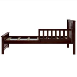 Twin Size Bed With Or Without Railings And No Stains Mattress 