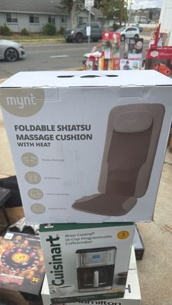 Mynt Foldable Shiatsu Massage Cushion with Heat
