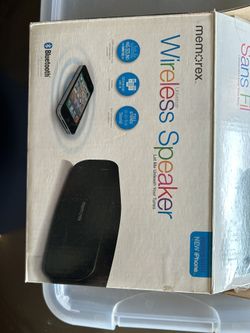 Memorex Universal Bluetooth Wireless Speaker Rechargeable