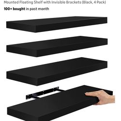 Floating shelves