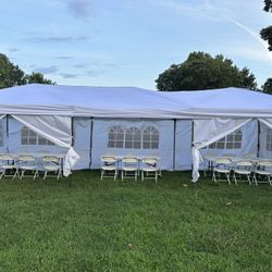 Tents, Tables, Chairs, Linens & more.