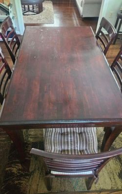 Dining Table with 5 chairs $75