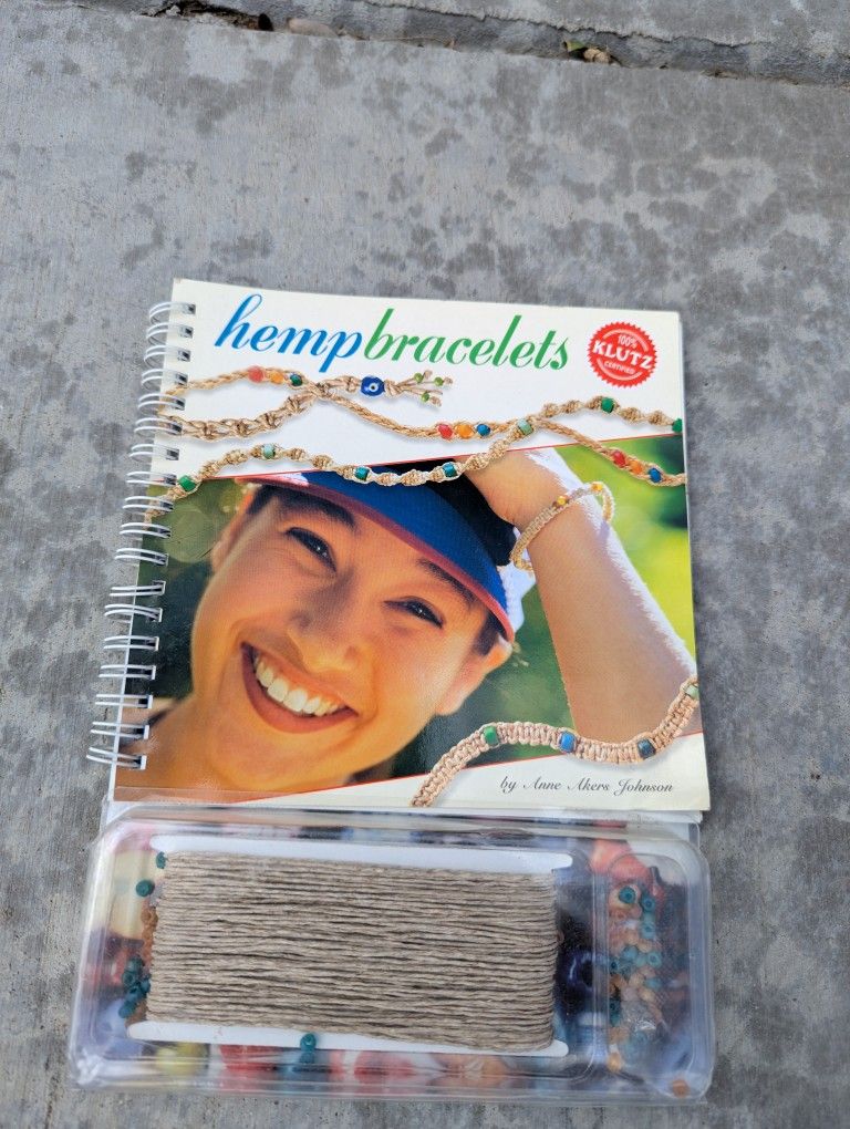 Klutz Hemp Bracelets Book