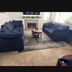 Sofa Set (3 Seater And Loveseat)