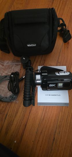 Vivitar DVR 8K Camcorder with Accessories