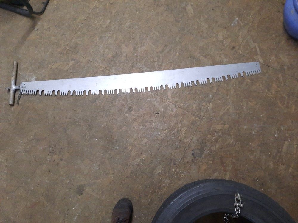 Vintage Two-man Crosscut Saw