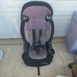 Booster seat with harness!