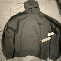 Black Essential Hoodie