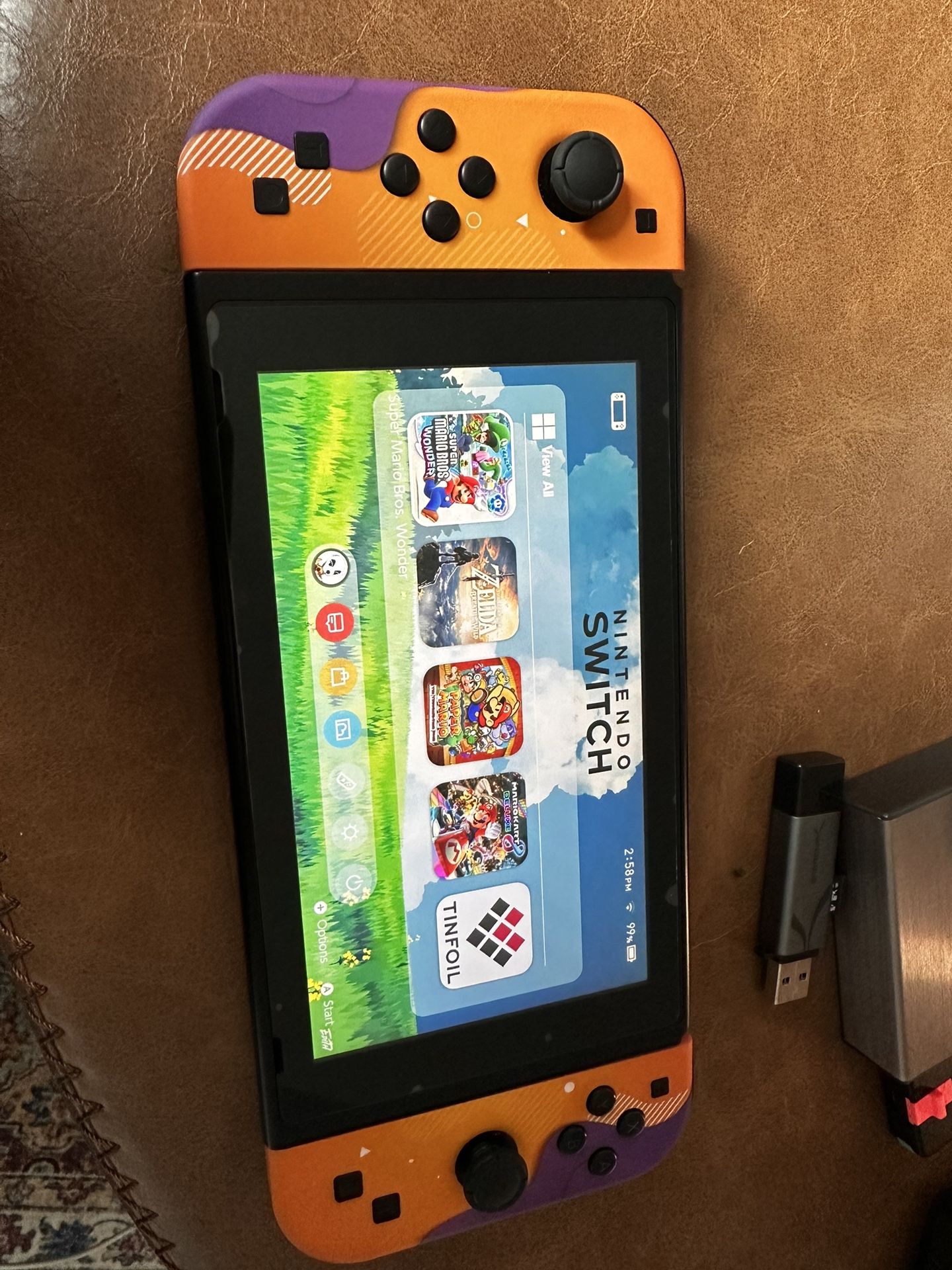 Switch V1 Unpatched New Battery And Screen Cover