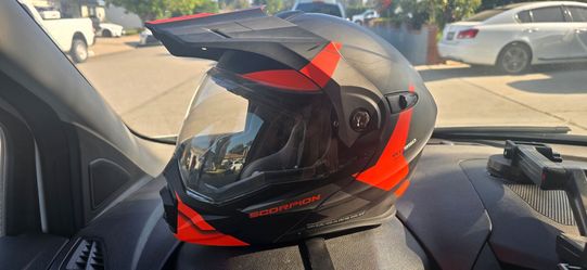 2 scorpions AT950 helmets