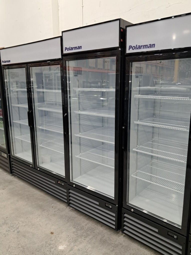 53" Refrigerator Merchandiser Cooler Reach-in New NSF Warranty 