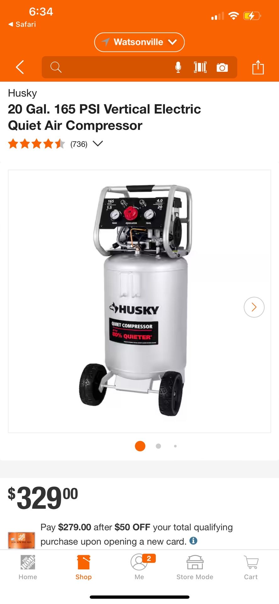 Air Compresor Husky