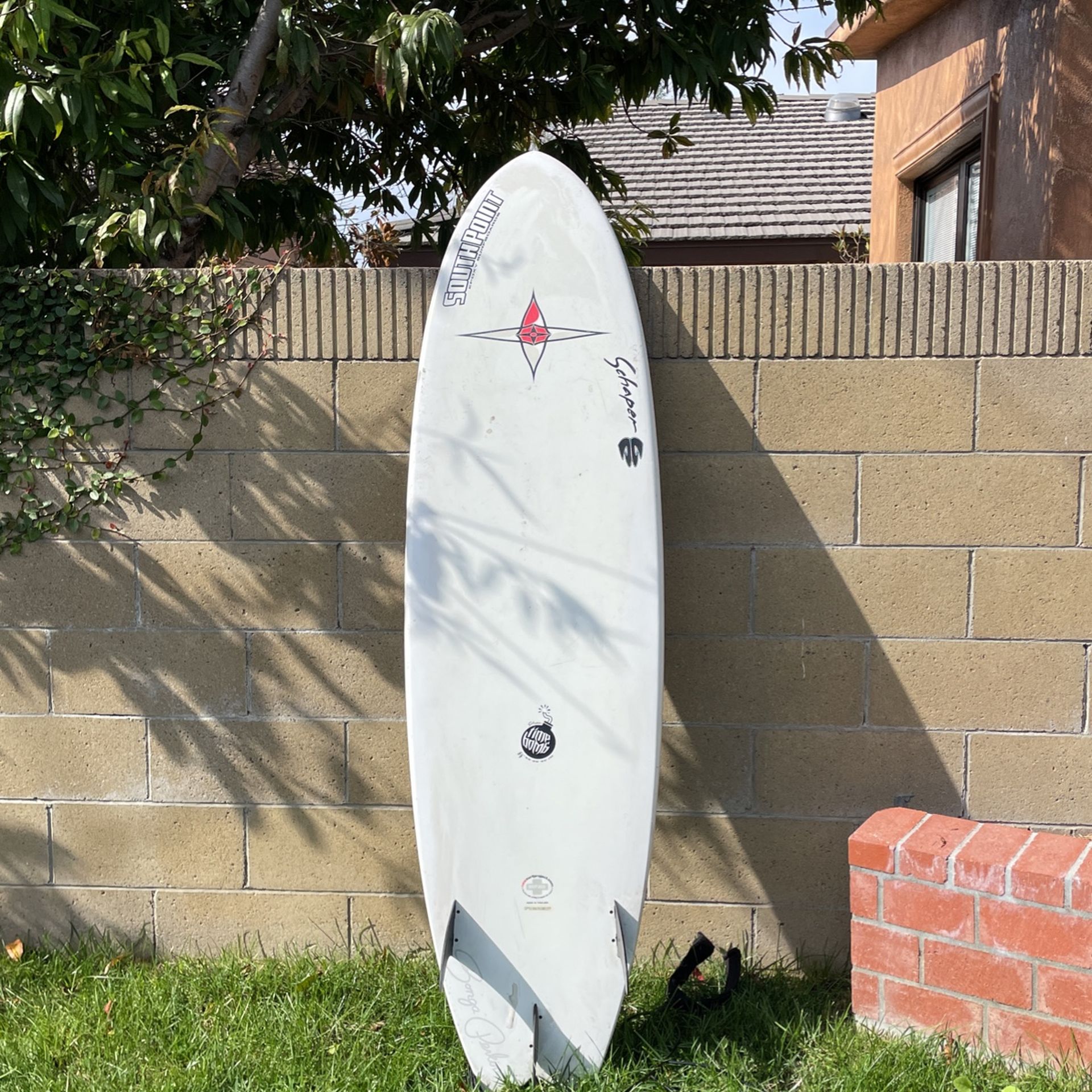 6'6” Midlength South point Epoxy Fish Surfboard for Sale in