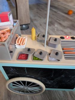 Our Generation Doll Hot Dog Cart