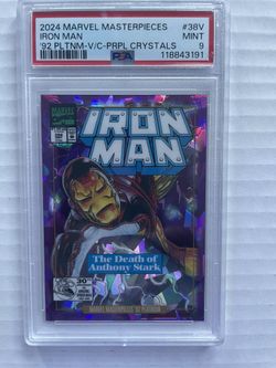 Marvel masterpiece 92 Platinum iron man