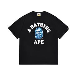 A Bathing Ape Blue Camo Tee
