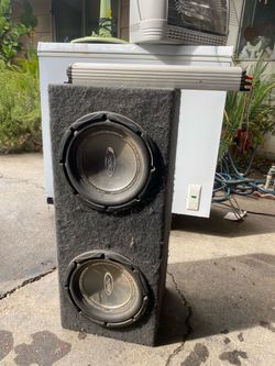2 Subwoofer speaker box