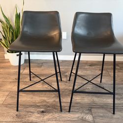Paxton 24” Counter Height Stool (Set 2) (Polly & Bark)