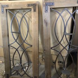 Candle holder decorations