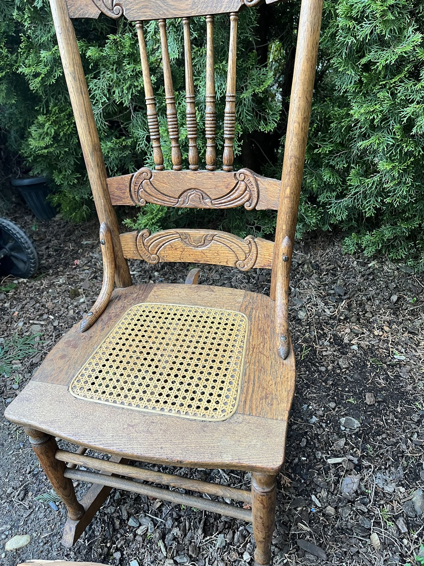 Antique Rocking Chair - Oak