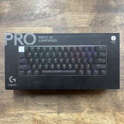 Logitech Pro X 60 Light speed Bluetooth Keyboard