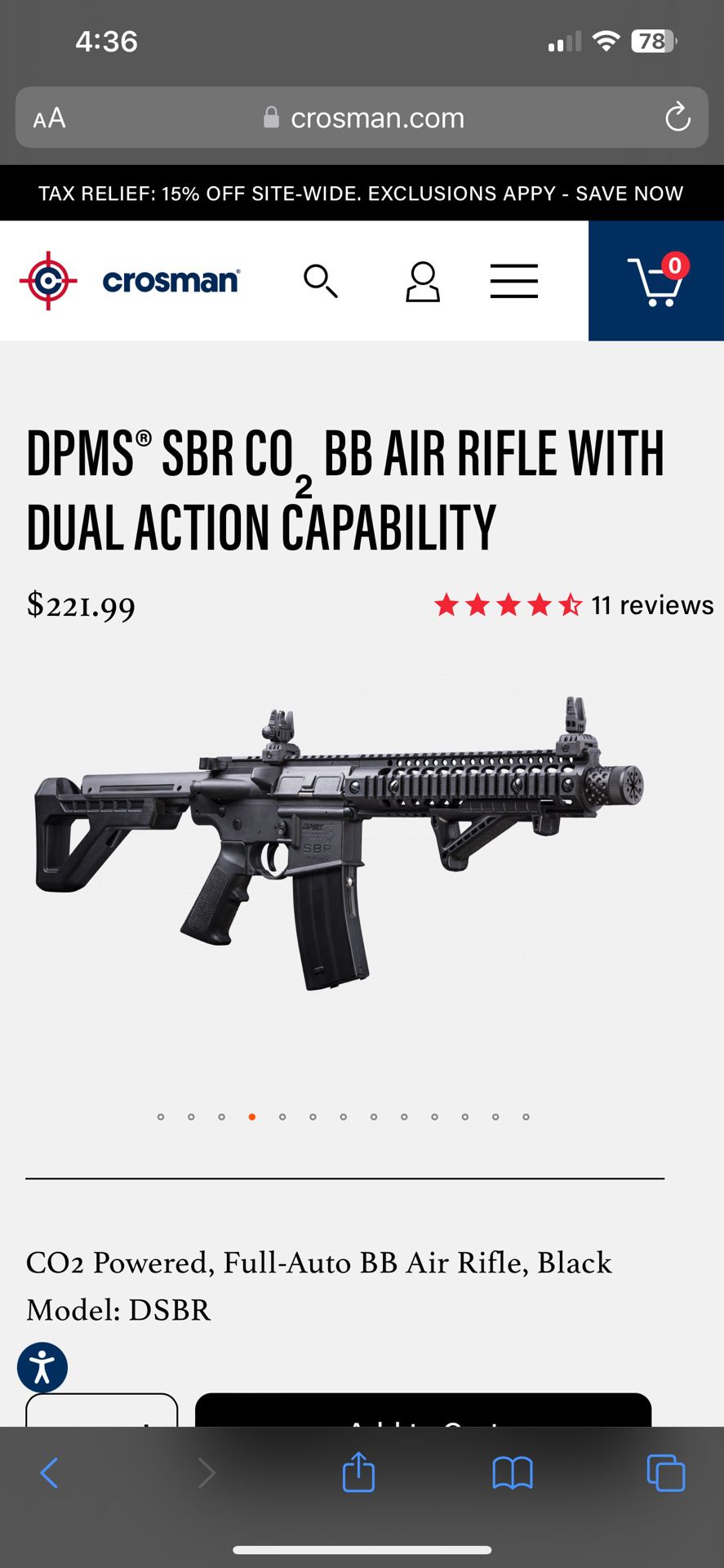 DPMS Nerf Gun 