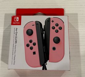 Nintendo switch pink joycons with free silicone case