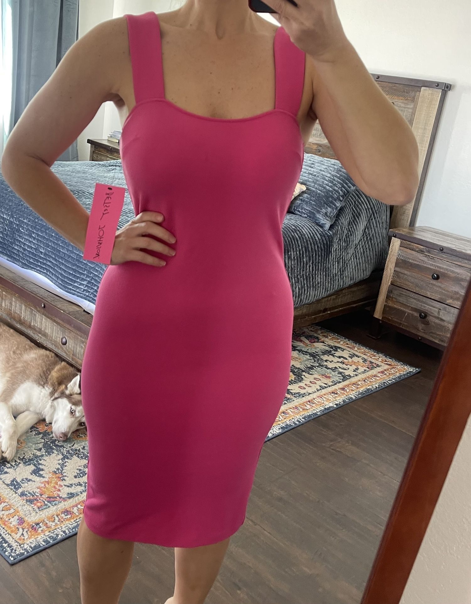 Hot Pink Dress