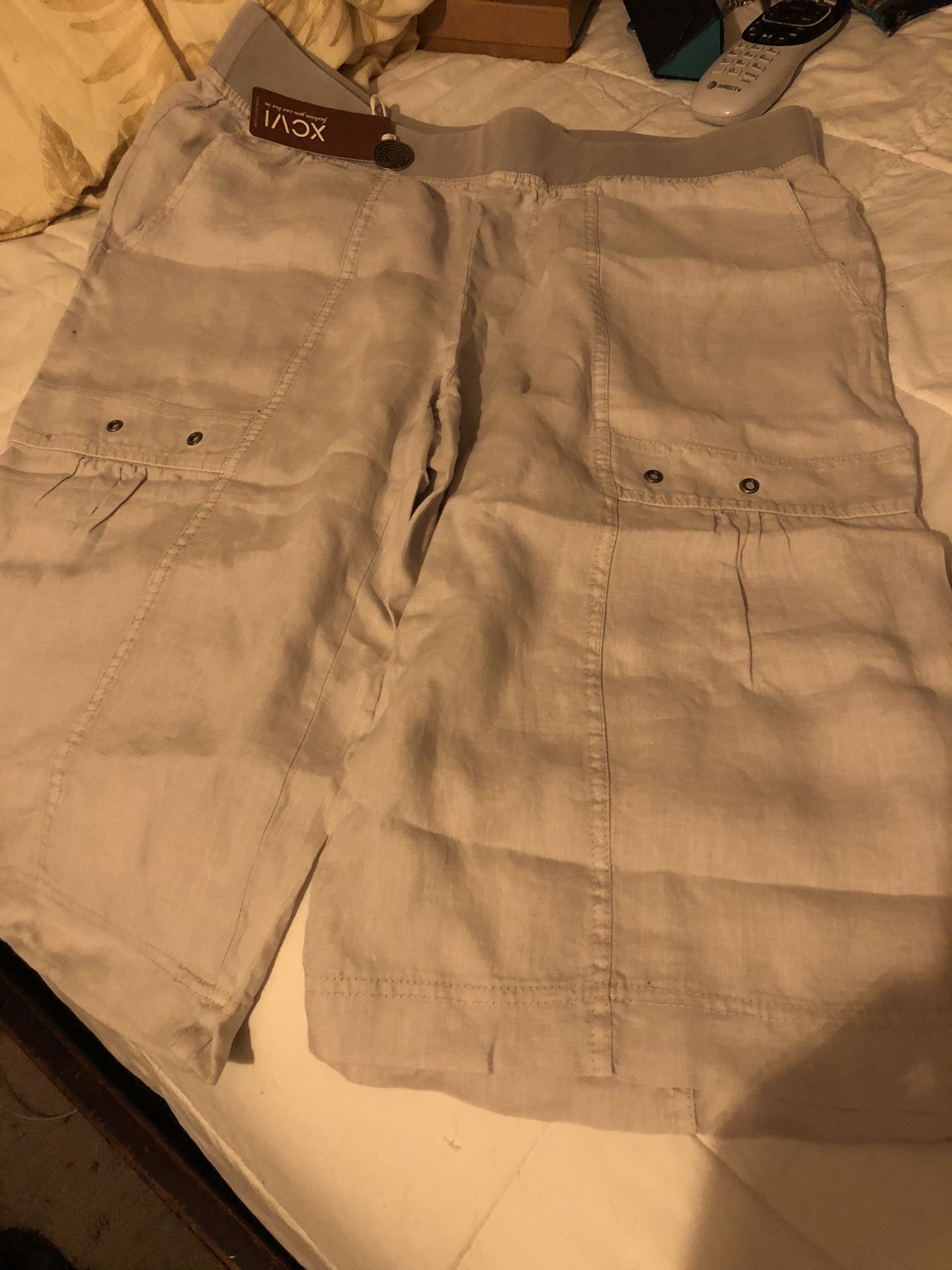 XCVI Linen Shorts