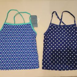 Two Bikini Tops. Girls Large
