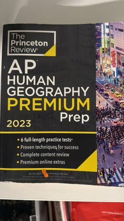 AP Human Geography premium prep 2023