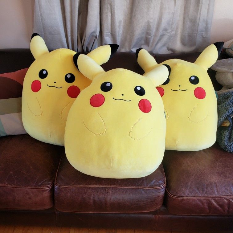 Squishmallow Pokemon Pikachu