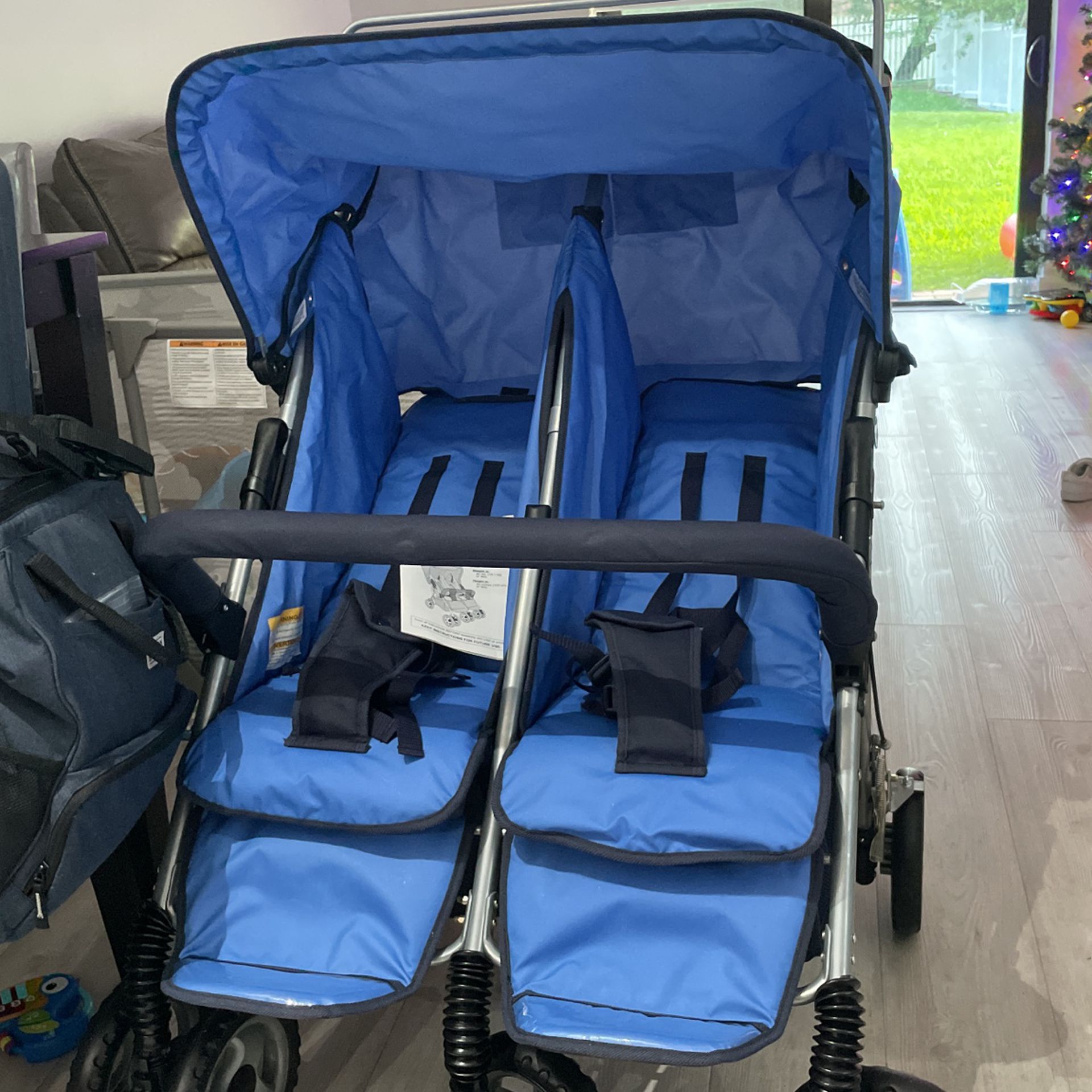 Brand New Double Stroller Side By Side 