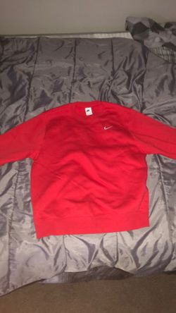 Red Nike Sweater
