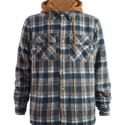 Men's Berber Lined Plaid Jacket
