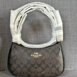Brown And Black Coach Purse
