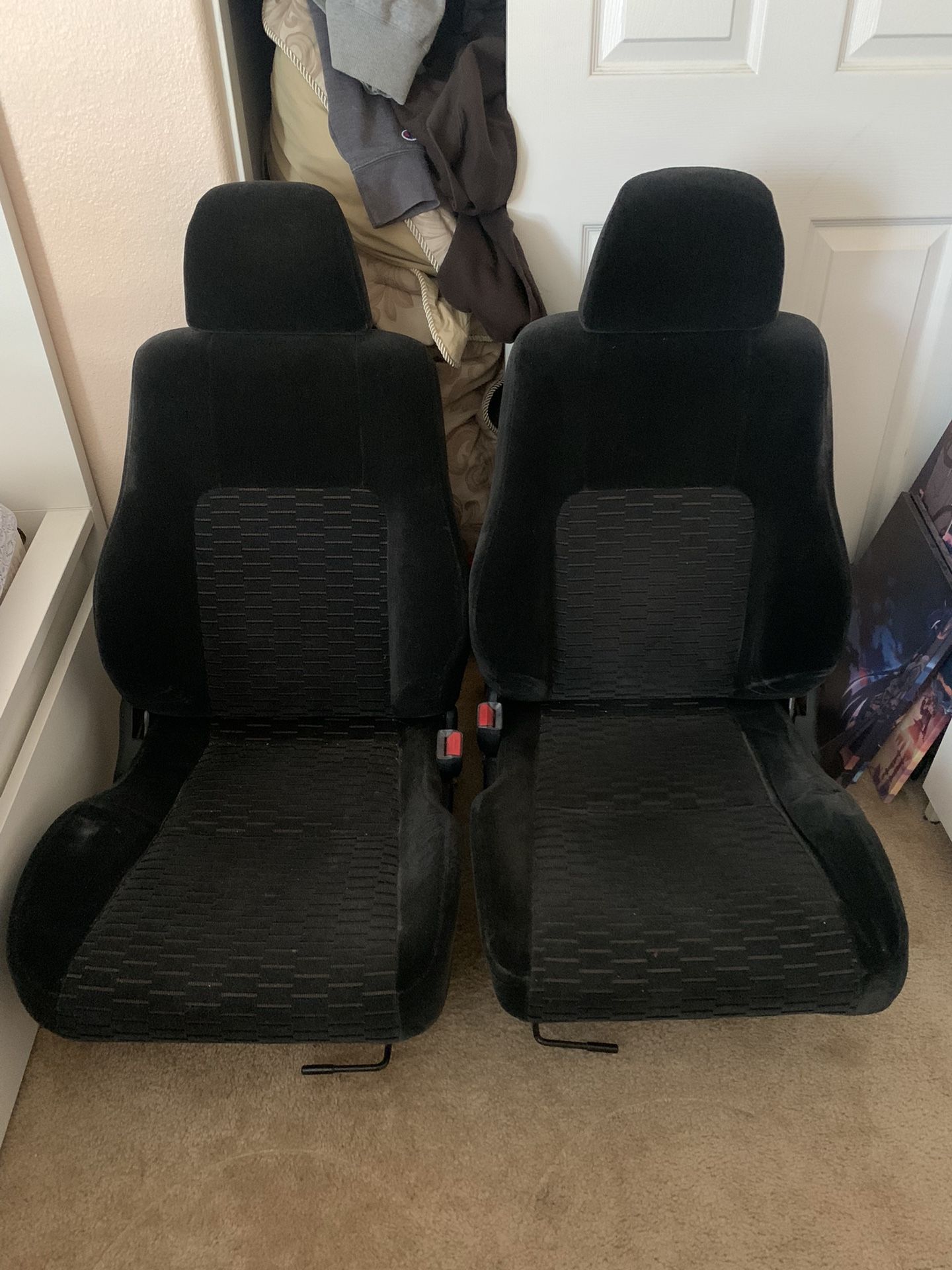 Honda Civic Front Seats Ek Eg for Sale in Hemet, CA OfferUp
