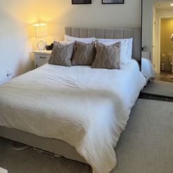 Queen Size Mattress And Bed Frame For Sale 