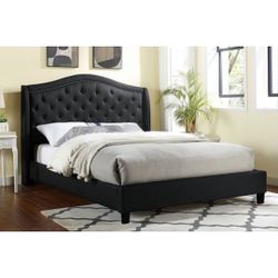 Black King Bed Frame 