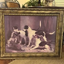 Hunting Dogs wall photo