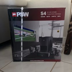 PSW S4 5.1 HD Home Theater System