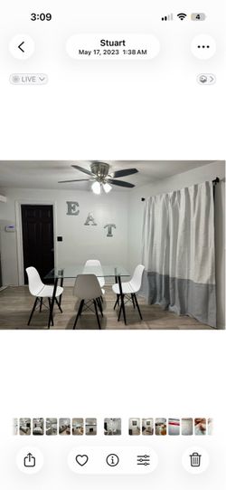 Dining room table