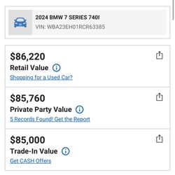 2024 BMW 7 Series 740I