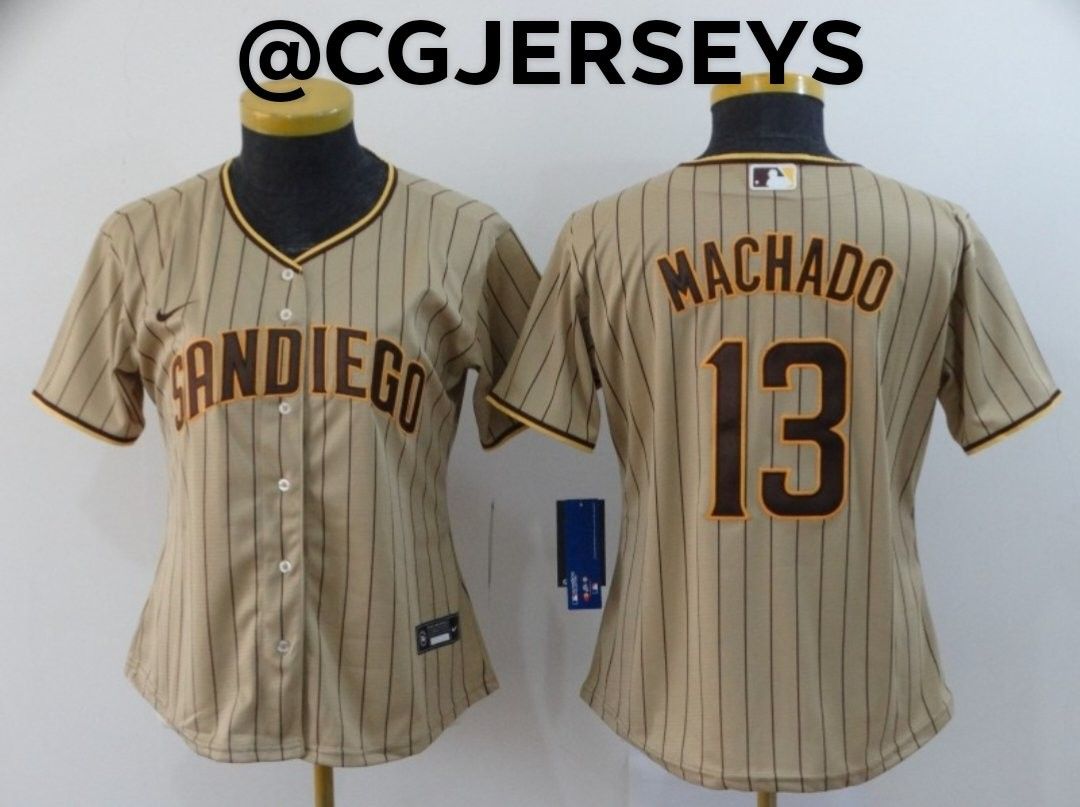 WOMEN'S SAN DIEGO PADRES BASEBALL JERSEY 