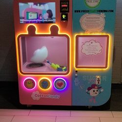 Cotton Candy Vending Machine 
