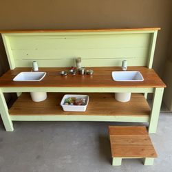 Custom Wooden Children’s Play Kitchen