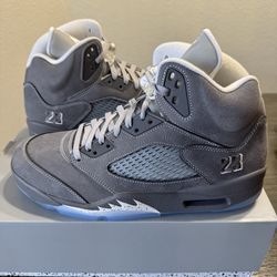 Jordan 5  Retro Wolf Grey 9,10,12