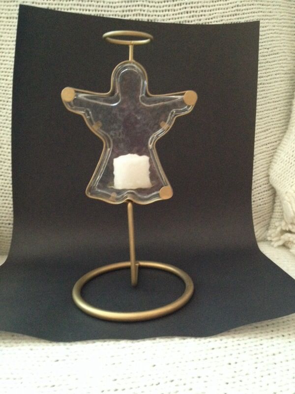 Angel candle holder