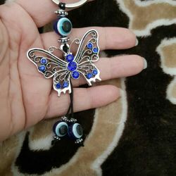 Evil eye Keyring Charm 