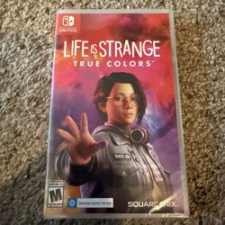 Life is Strange True Colors Switch Sealed
